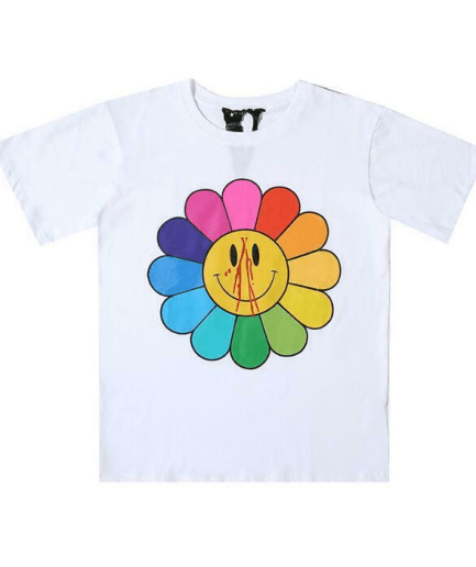 VLONE WHITE SUNFLOWER T-SHIRT