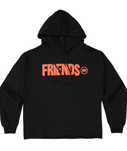 VLONE Fragment Friend Staple Black Hoodie