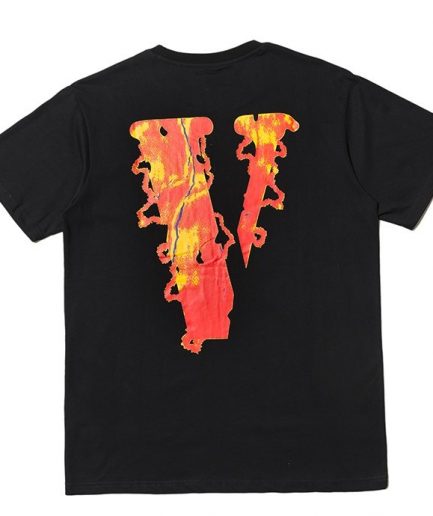 Vlone Shocker Skull Black T-Shirt