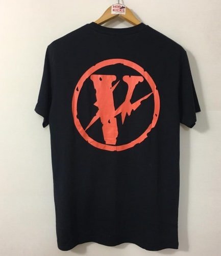 Vlone X Fragments Black Tee