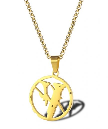 VLONE Lightning Joint Hip-hop Necklace