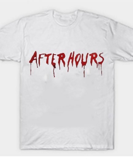 Vlone x The Weeknd After Hours Acid Drip White Tee