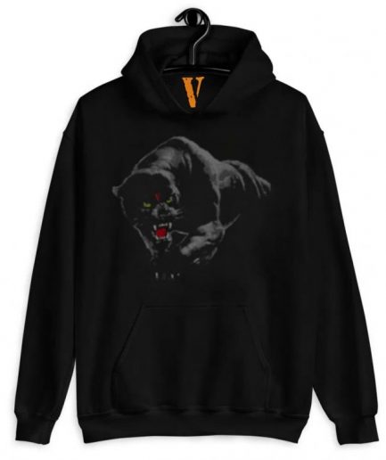 Vlone Black Panther Black Hoodie