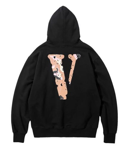 Vlone Nyc Exclusive Desert Camo Friends Hoodie