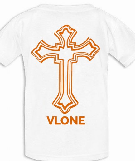 Vlone x Tupac Powamekka Cafe White T-Shirt