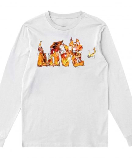 Vlone LOVE- Sweatshirt– White