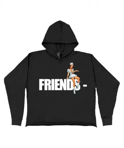 FRIENDS – Pin Up Hoodie – Black