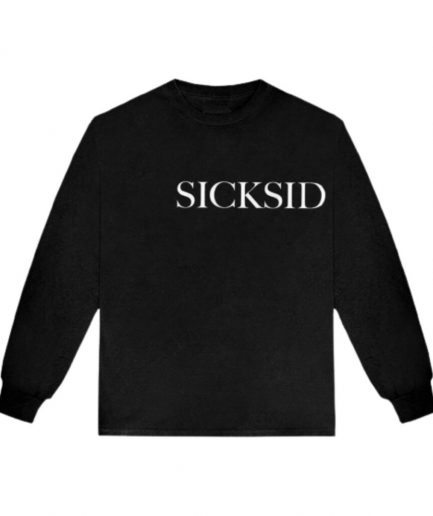 Playboi carti sicksid Long Sleeve – Black-Front