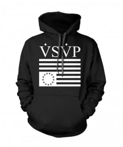 Asap Rocky VSVP Logo Hoodie-Black